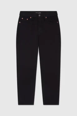 Teddy Smith Jean coupe 5 poches DAD PANT JR NOIR Outlet