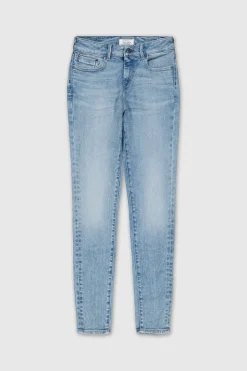 Teddy Smith Jean coupe 5 poches P-PEPPER SLIM FRIPP/INDIGO CLAIR Flash Sale