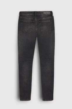 Teddy Smith Jean coupe 5 poches P-PEPPER SLIM BLACK USED BLACKUSED Outlet