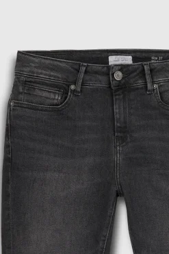 Teddy Smith Jean coupe 5 poches P-PEPPER SLIM BLACK USED BLACKUSED Outlet