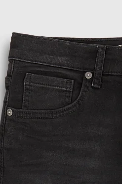 Teddy Smith Jean coupe 5 poches SLIM BOY JR BLACK USED BLACKUSED Hot