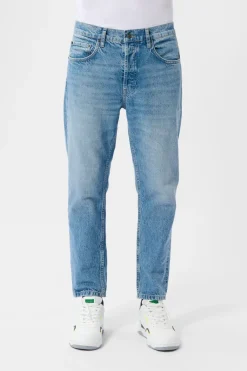 Teddy Smith Jean coupe décontractée DAD CROPPED FRIPP/INDIGO CLAIR Best