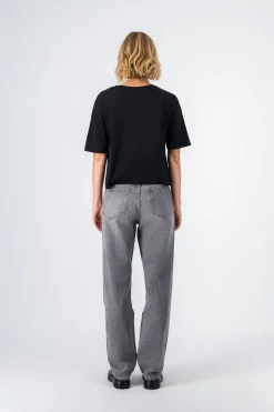 Teddy Smith Jean coupe droite ANGEL STRAIGHT GREY Fashion