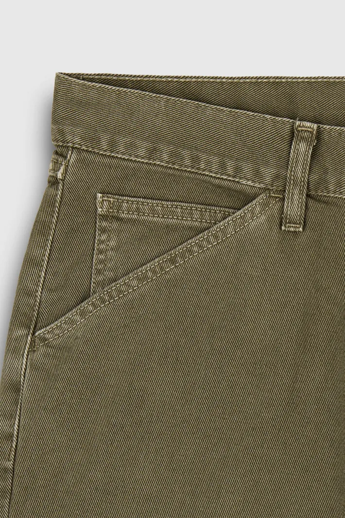Teddy Smith Jean coupe droite CARPENTER TURBULENCE KAKI TURBULENCEKAKI Best