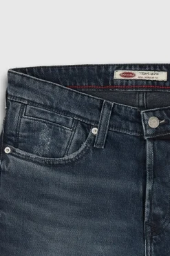 Teddy Smith Jean coupe droite REG longueur 32 BLUE BLACK BLUEBLACK Online