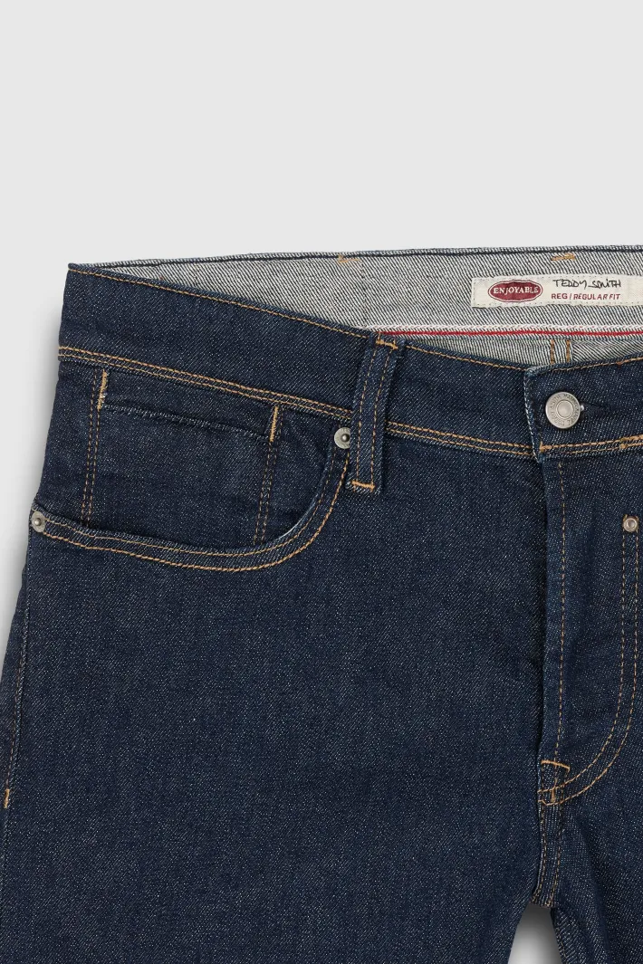 Teddy Smith Jean coupe droite REG longueur 32 DARK BLUE DARKBLUE Shop