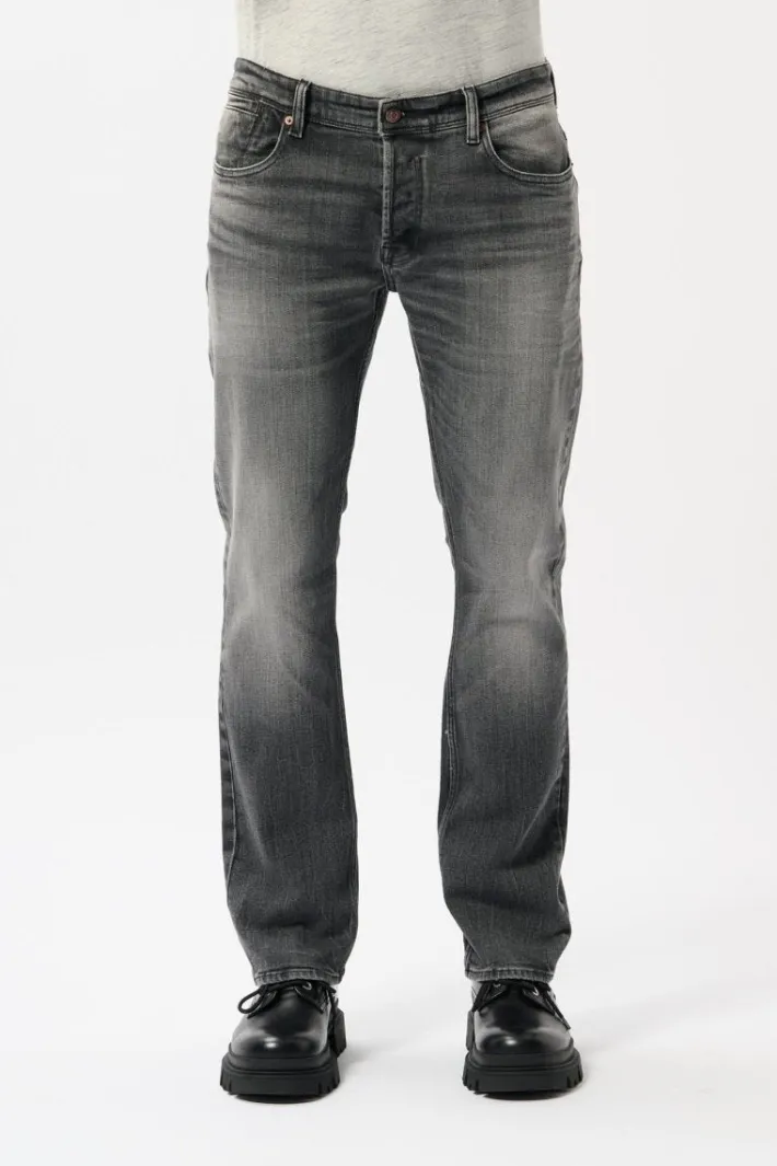 Teddy Smith Jean coupe droite REG Longueur 32 GREY Cheap