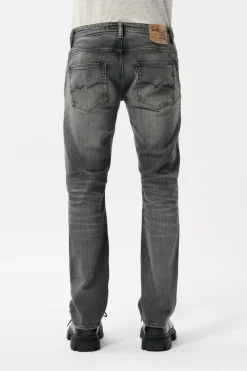 Teddy Smith Jean coupe droite REG Longueur 32 GREY Cheap
