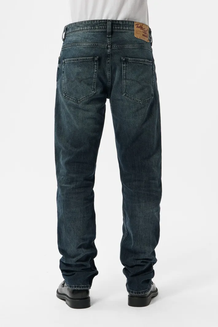 Teddy Smith Jean coupe droite REG longueur 34 BLUE BLACK BLUEBLACK Store
