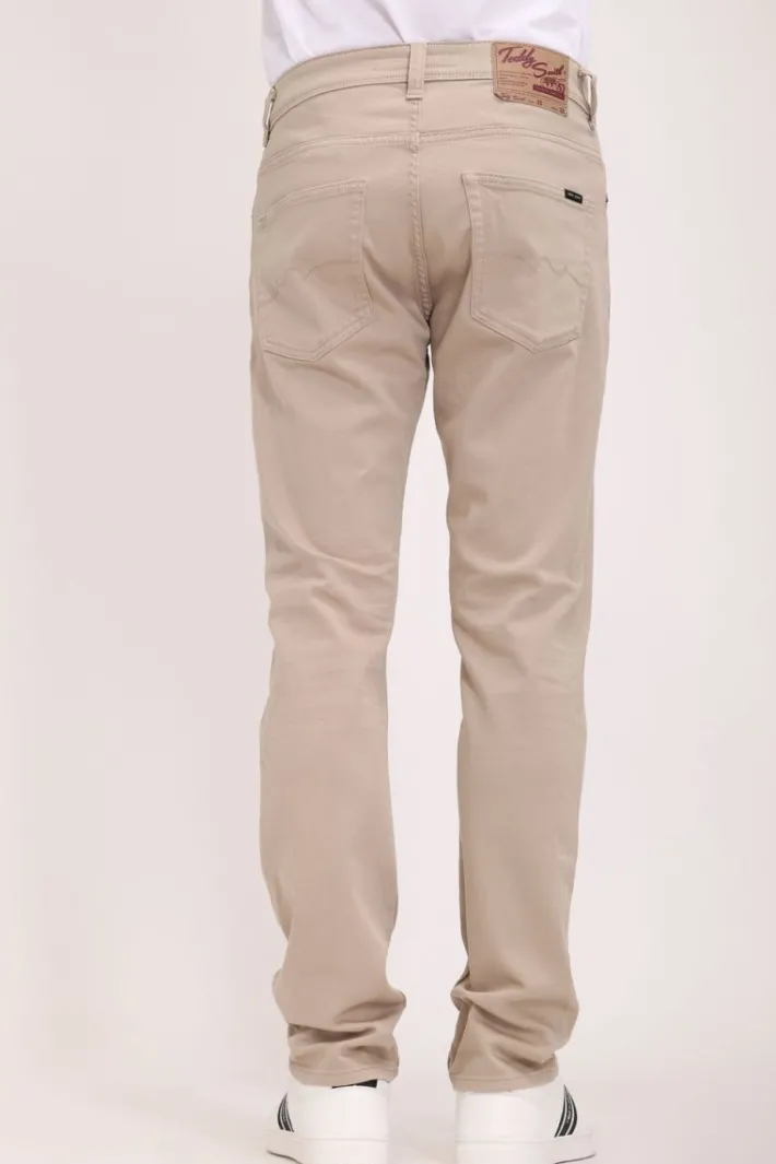 Teddy Smith Jean coupe droite REG longueur 32 BEIGE Shop