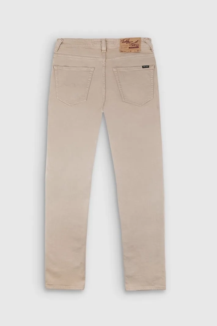 Teddy Smith Jean coupe droite REG longueur 32 BEIGE Shop