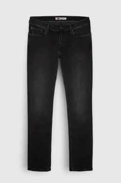 Teddy Smith Jean coupe droite ROCK DUAL MOVE longueur 34 BLACK USED BLACKUSED Best