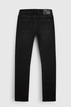 Teddy Smith Jean coupe droite ROCK DUAL MOVE longueur 34 BLACK USED BLACKUSED Best