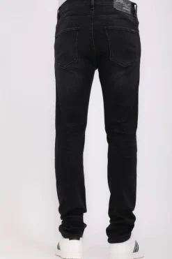 Teddy Smith Jean coupe regular slim ROCK DUAL MOVE longueur 32 BLACK USED BLACKUSED Cheap