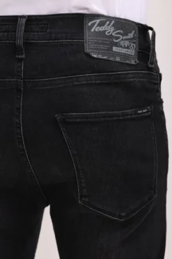 Teddy Smith Jean coupe regular slim ROCK DUAL MOVE longueur 32 BLACK USED BLACKUSED Cheap