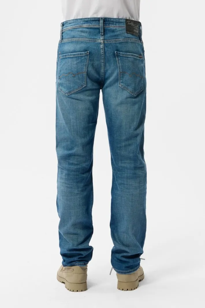 Teddy Smith Jean coupe regular slim ROCK DUAL MOVE longueur 32 VINTAGE/INDIGO Cheap