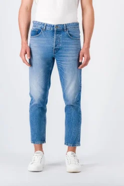 Teddy Smith Jean coupe étroite DAD CROPPED FRIPP/INDIGO CLAIR Cheap