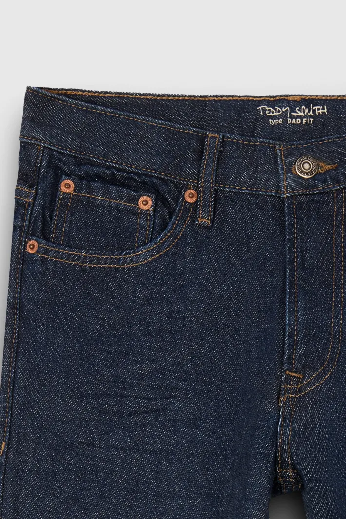 Teddy Smith Jean DAD PANT JR DARK BLUE Best