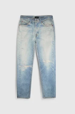 Teddy Smith Jean denim coupe décontractée DAD PANT FRIPP/INDIGO CLAIR Clearance