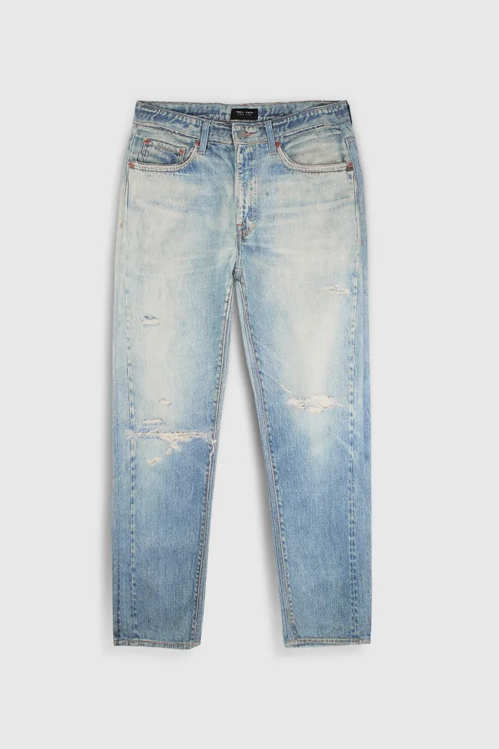 Teddy Smith Jean denim coupe décontractée DAD PANT FRIPP/INDIGO CLAIR Clearance