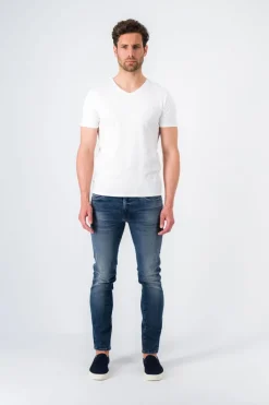 Teddy Smith Jean denim coupe regular slim JIM SLIM OLD/ENCRE Discount