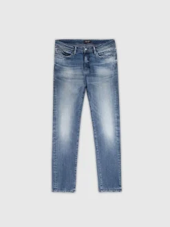 Teddy Smith Jean denim coupe regular slim JIM SLIM OLD/ENCRE Discount