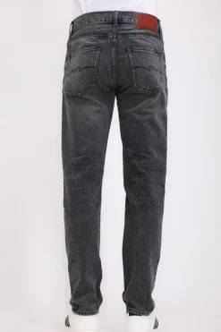 Teddy Smith Jean denim coupe regular slim ROCK MUST BLACK USED BLACKUSED Flash Sale