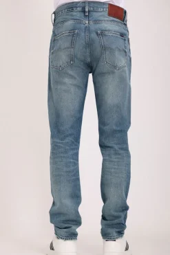 Teddy Smith Jean denim coupe regular slim ROCK MUST VINTAGE/INDIGO Cheap