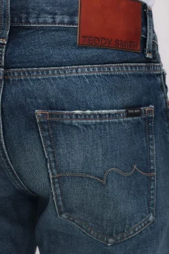 Teddy Smith Jean denim coupe regular slim ROCK MUST OLD/ENCRE Store