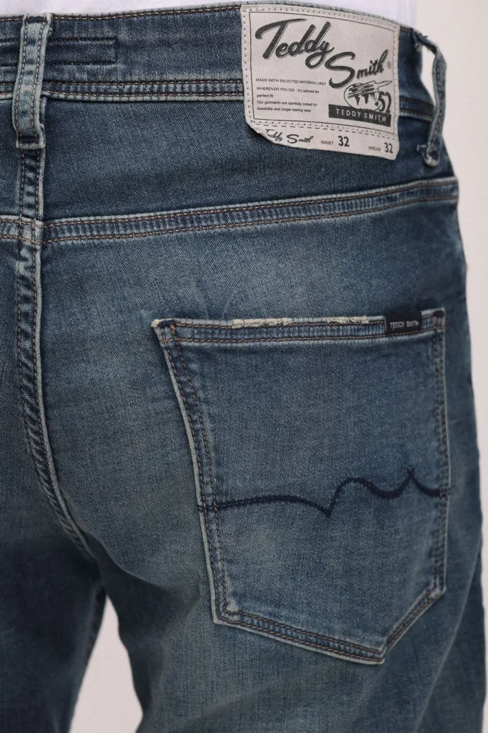 Teddy Smith Jean denim coupe slim DEAN SLIM DYE New