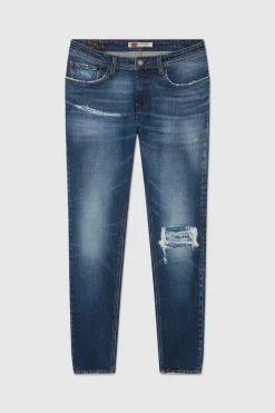 Teddy Smith Jean slim DEAN SLIM VINTAGE DESTROY Outlet