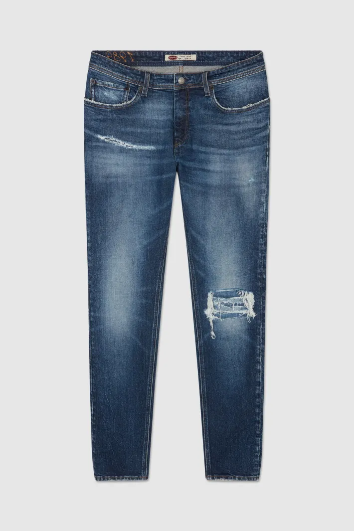 Teddy Smith Jean slim DEAN SLIM VINTAGE DESTROY Outlet