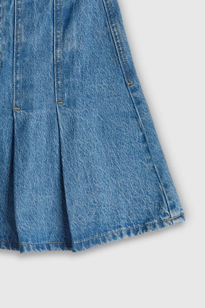 Teddy Smith Jupe courte J-ANNE FRIPP/INDIGO CLAIR Store