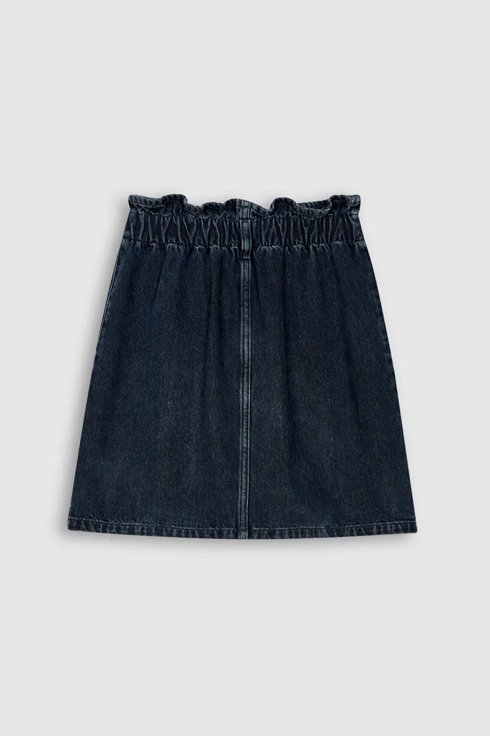 Teddy Smith Jupe en denim J-JOLIE POCKET JR BLUE BLACK Best Sale