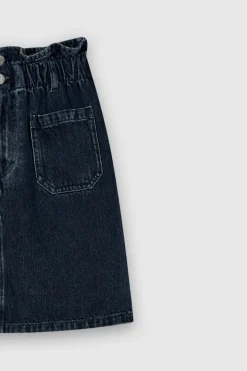 Teddy Smith Jupe en denim J-JOLIE POCKET JR BLUE BLACK Best Sale