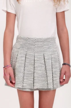 Teddy Smith Jupe J-CARLY JR MIDDLE WHITE MIDDLEWHITE Flash Sale