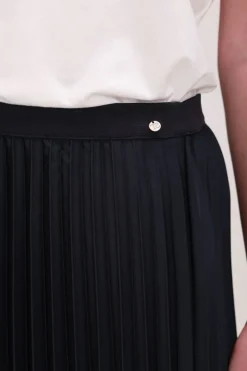 Teddy Smith Jupe satin plissée J-PLISSA DARK NAVY DARKNAVY Sale
