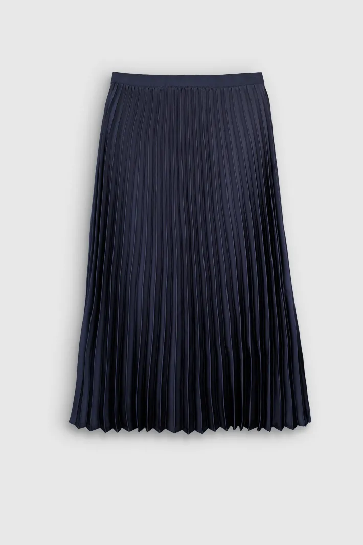 Teddy Smith Jupe satin plissée J-PLISSA DARK NAVY DARKNAVY Sale