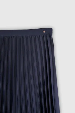 Teddy Smith Jupe satin plissée J-PLISSA DARK NAVY DARKNAVY Sale