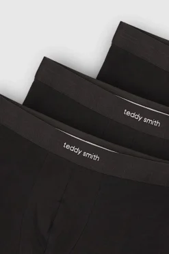 Teddy Smith Lot de 3 boxers BORIS NOIR Best