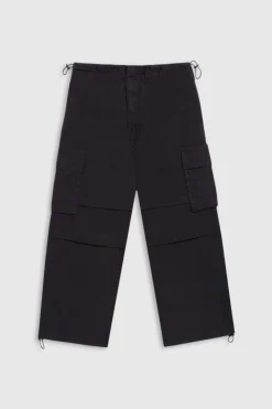 Teddy Smith Pantalon BAGGY CARGO NOIR Cheap