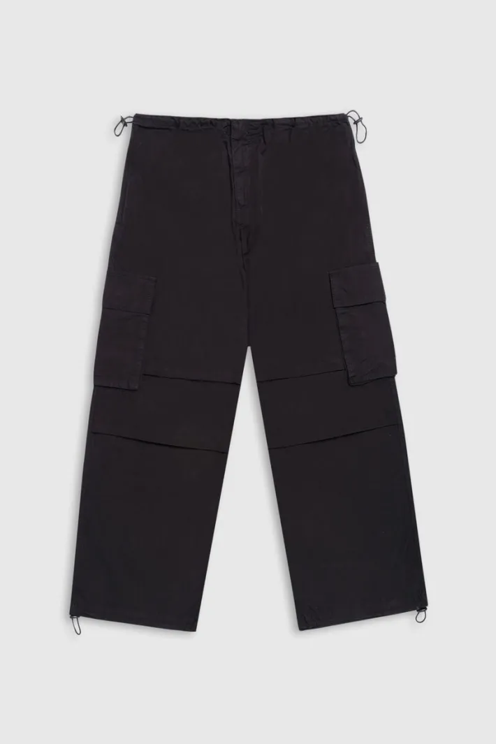 Teddy Smith Pantalon BAGGY CARGO NOIR Cheap