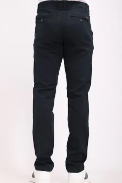 Teddy Smith Pantalon chino coupe slim PALLAS CHINO SWEAT DYED DARK NAVY DARKNAVY Shop