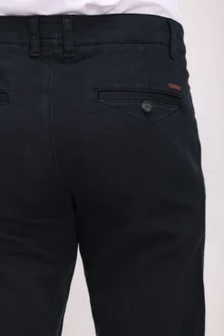 Teddy Smith Pantalon chino coupe slim PALLAS CHINO SWEAT DYED DARK NAVY DARKNAVY Shop
