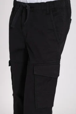 Teddy Smith Pantalon coupe cargo bas resserré P-MURRAY CARGO CHARBON Outlet