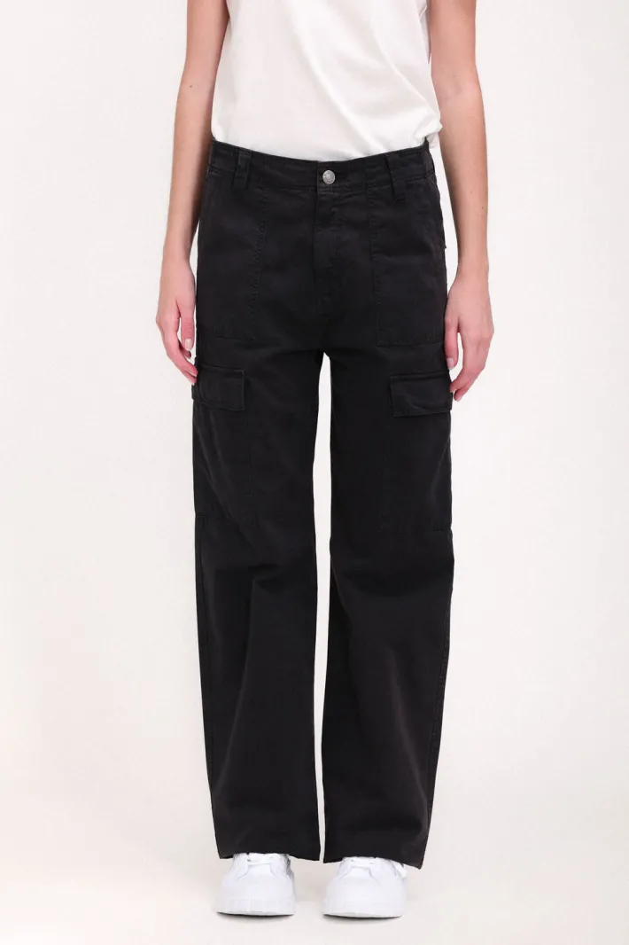 Teddy Smith Pantalon coupe cargo CARGO COLOR NOIR Online