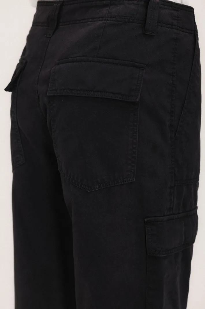 Teddy Smith Pantalon coupe cargo CARGO COLOR NOIR Online