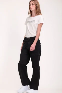 Teddy Smith Pantalon coupe cargo CARGO COLOR NOIR Online