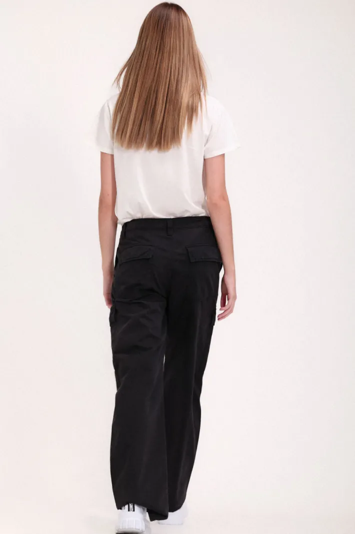 Teddy Smith Pantalon coupe cargo CARGO COLOR NOIR Online