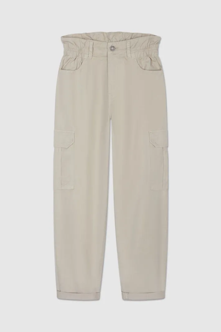 Teddy Smith Pantalon coupe cargo HOLLY CARGO JR BEIGE Online